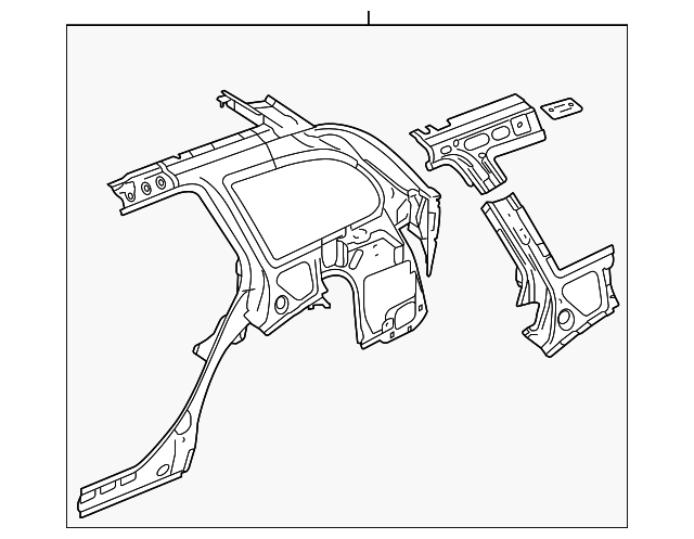 C2S30917 Деталь INNER PANEL ASSY, RIGHT