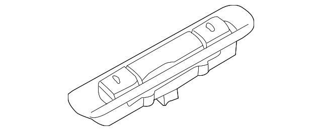 997-613-107-02-A05 Деталь SWITCH COVER, RIGHT