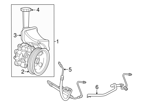 Grand Cherokee PUMP & HOSES