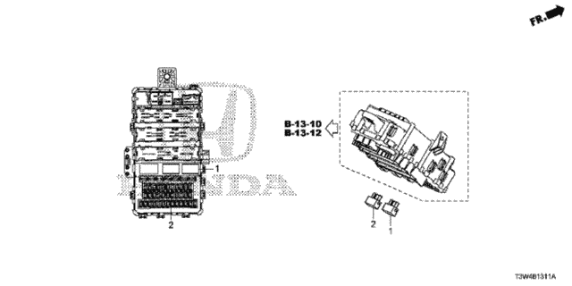Control Unit (Cabin) (2) for 2015 Honda Accord #0
