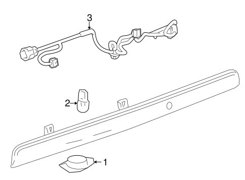 Envoy XUV LICENSE LAMPS