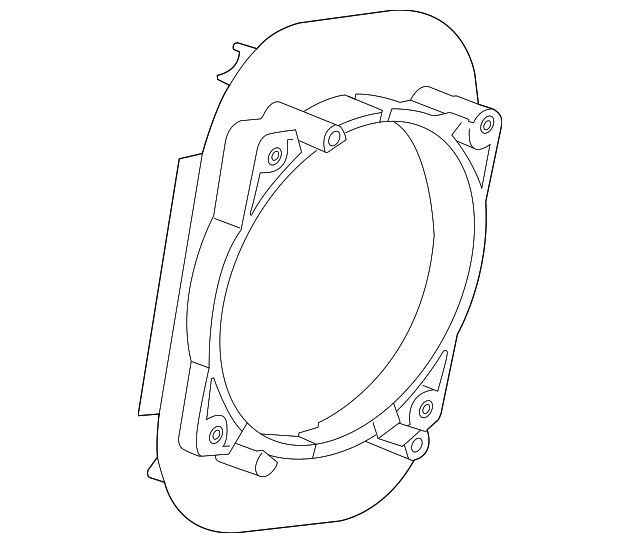 BT1Z-18807-A Деталь ROOF SPEAKER BRACKET, RIGHT