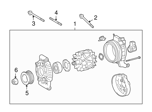 ELECTRICAL/ALTERNATOR for 2011 Toyota Land Cruiser #1