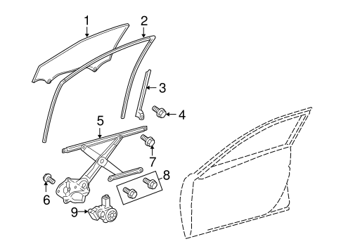 BODY/REAR DOOR for 2012 Toyota Venza #2