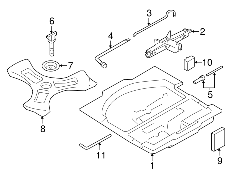 Jack & Components for 2017 Subaru Outback #0