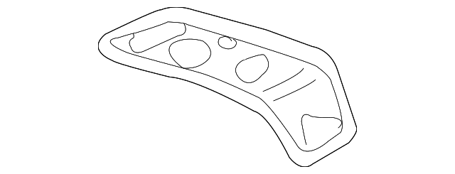 3W1Z-54465A56-AA Деталь EXTENSION, RIGHT