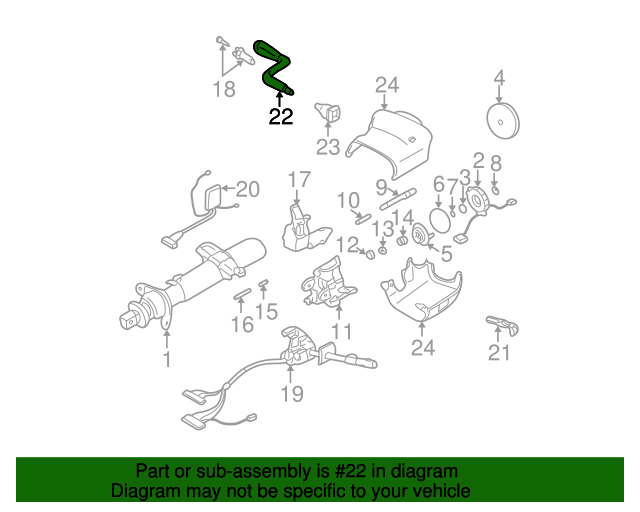 Shift Lever for 2004 Chevrolet Silverado 2500 HD26093956 GM Parts