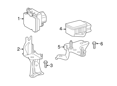 BRAKES/ANTI-LOCK BRAKES for 2012 Toyota Camry #1