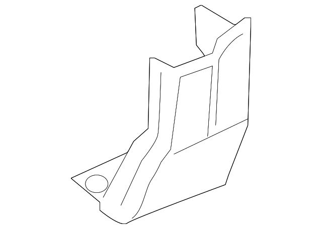 LR018568 Деталь LOWER MOLDING, LEFT