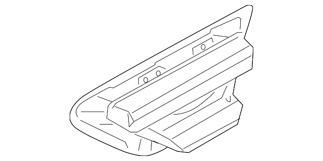 LR039768 Деталь AIR INLET GRILLE, RIGHT
