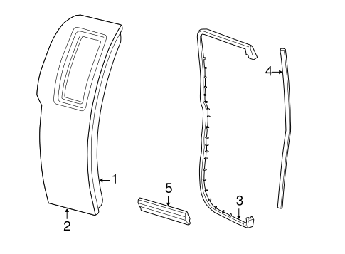 Body/Door & Components for 2002 Ford F-150 #2