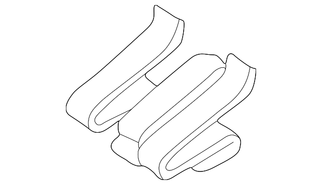 9193422 Деталь QTR TRIM PANEL CLIP, LEFT