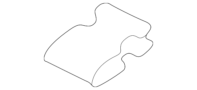 1313440 Деталь QTR TRIM PANEL CLIP, RIGHT