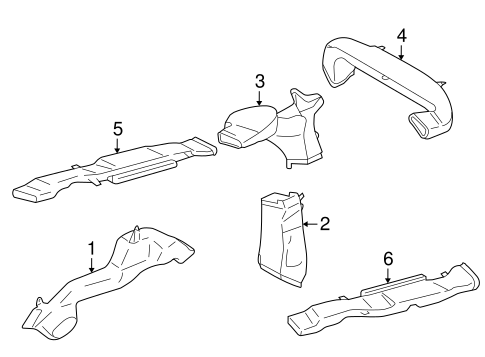 BODY/DUCTS for 2014 Toyota Sequoia #2