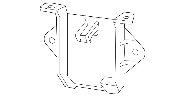955-606-131-00 TRANSMITTER REAR SUPPORT, RIGHT