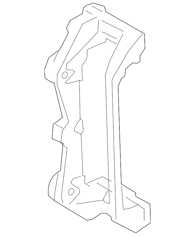 FR3Z-2B292-A Деталь CALIPER MOUNT, LEFT