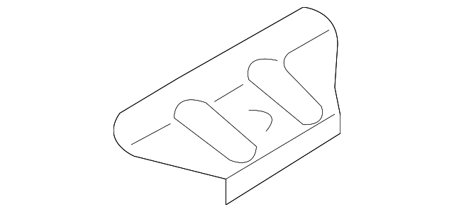 LR009109 Деталь BATTERY TRAY HOLD DOWN