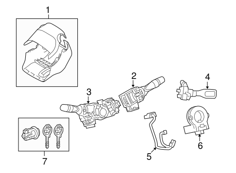 FUEL SYSTEM/CRUISE CONTROL for 2009 Toyota Corolla #1