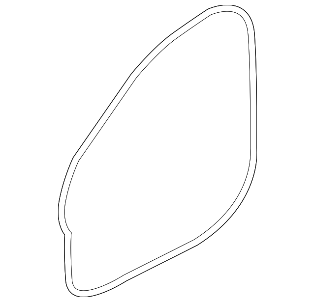 T2H1222 Деталь DOOR W'STRIP, RIGHT