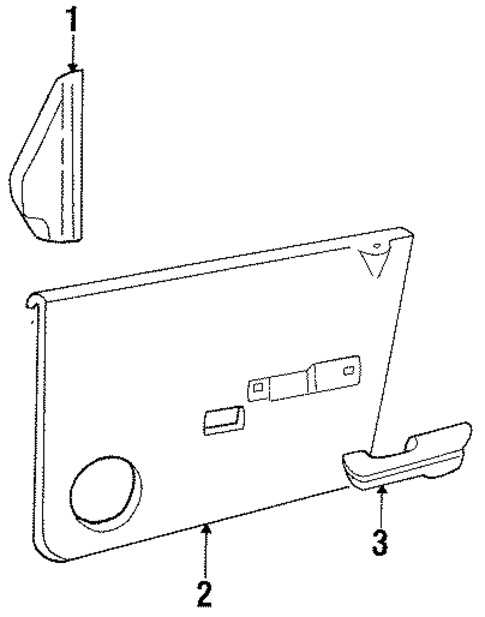 Lynx INTERIOR TRIM - DOOR
