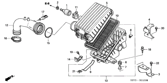 ELECTRICAL / EXHAUST / HEATER / FUEL/AIR CLEANER for 2002 Honda INSIGHT #1