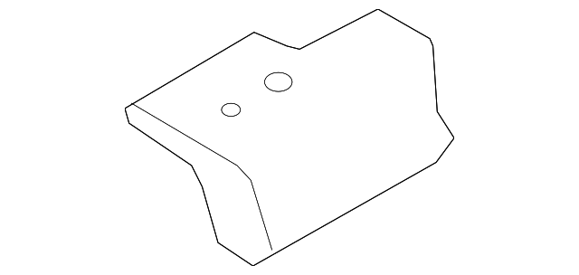 DT1Z-3851942-H SIDE TRIM, RIGHT