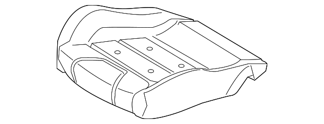 FR3Z-6362901-GA Деталь SEAT COVER, LEFT