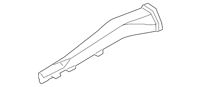 12779222 Деталь SIDE DUCT, LEFT