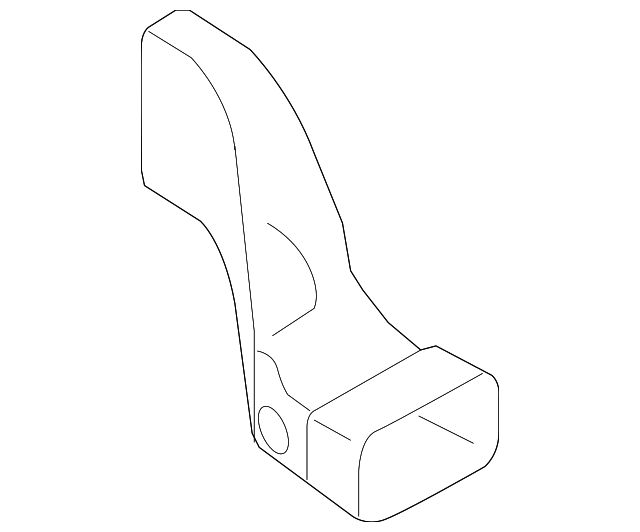 12787067 Деталь CENTER DUCT