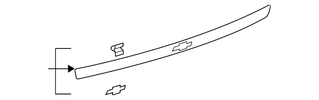 15796683 Деталь APPLIQUE