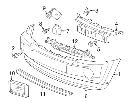 Grand Cherokee BUMPER & COMPONENTS - FRONT