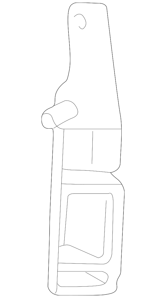 996-610-116-00 Деталь FUSE & RELAY BOX BRACKET, RIGHT