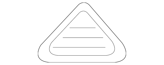 XR81937 Деталь WARNING LABEL