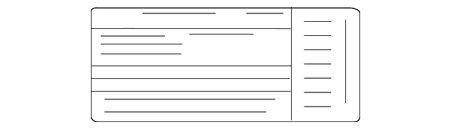 C2S11752 Деталь EMISSION LABEL