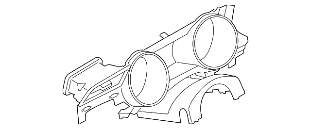 FR3Z-63044D70-BA Деталь CLUSTER BEZEL