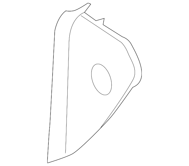 FR3Z-6304480-BA Деталь SIDE PANEL, RIGHT