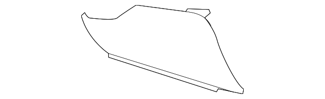 FR3Z-63046A34-AB Деталь INNER TRIM, LEFT
