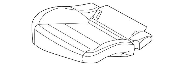 970-522-161-C2-DAF Деталь CUSHION COVER, LEFT