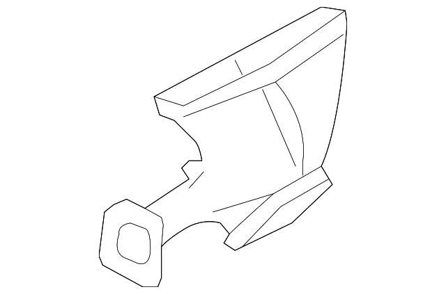 8G1Z18C433A Деталь OUTLET DUCT