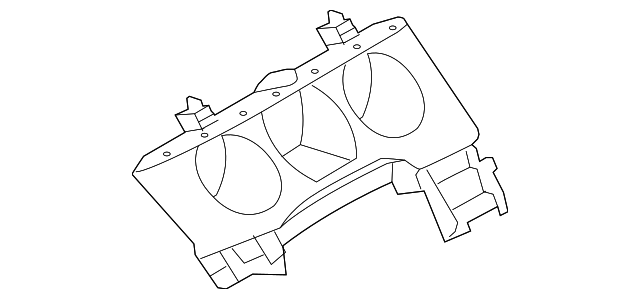 AG1Z-54044D70-AA Деталь CLUSTER BEZEL