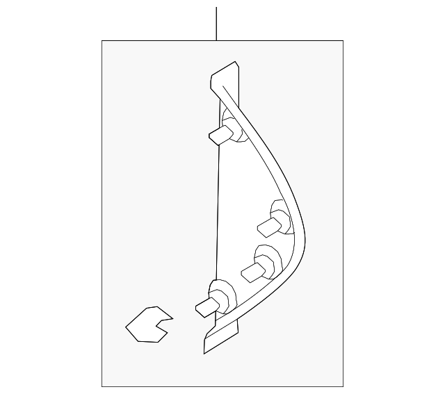 AG1Z-5404480-AB Деталь SIDE PANEL, RIGHT