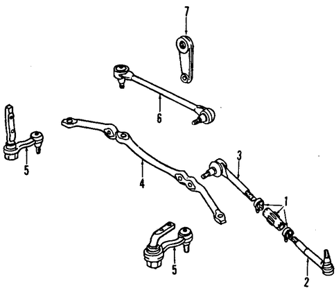 Safari STEERING GEAR & LINKAGE 2