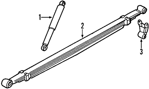 Rear Suspension for 2009 Chevrolet Silverado 1500 #1