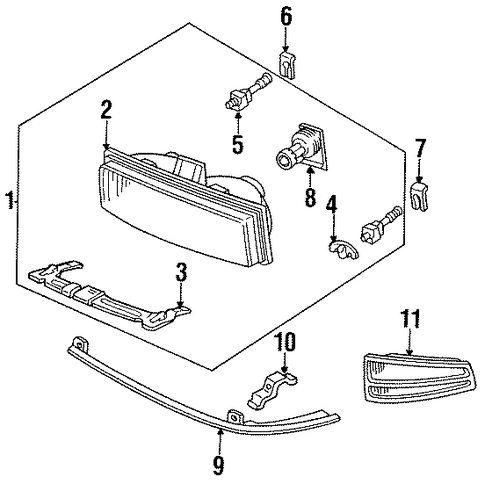 Bonneville BULBS - CHASSIS