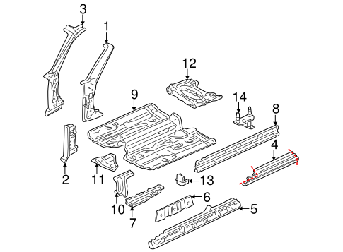 911 FLOOR & RAILS 2