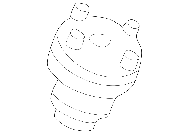 XW4Z18183AA Деталь UPPER MOUNT, RIGHT