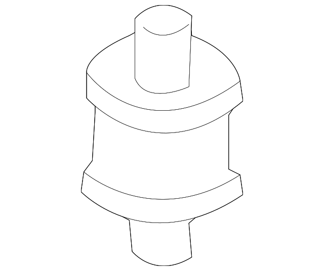 JEV100030 Деталь AC & HEATER CASE LOWER INSULATOR