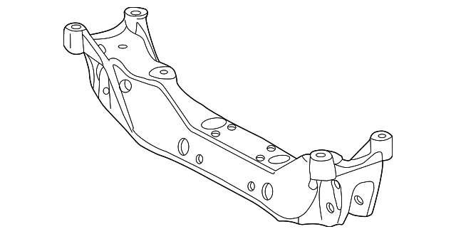 XR819182 Деталь SUSP CROSSMEMBER