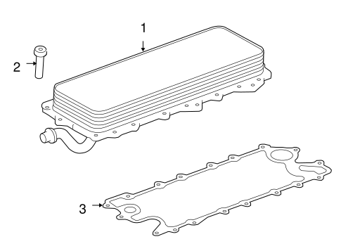 Range Rover Sport ENGINE OIL COOLER