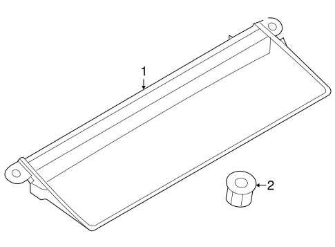 Panamera HIGH MOUNTED STOP LAMP